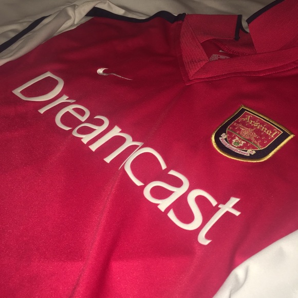 arsenal jersey dreamcast